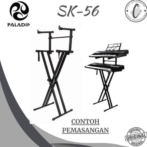 Stand Paladin SK56 Stand Keyboard Extention Sambungan 2 Susun SK-56