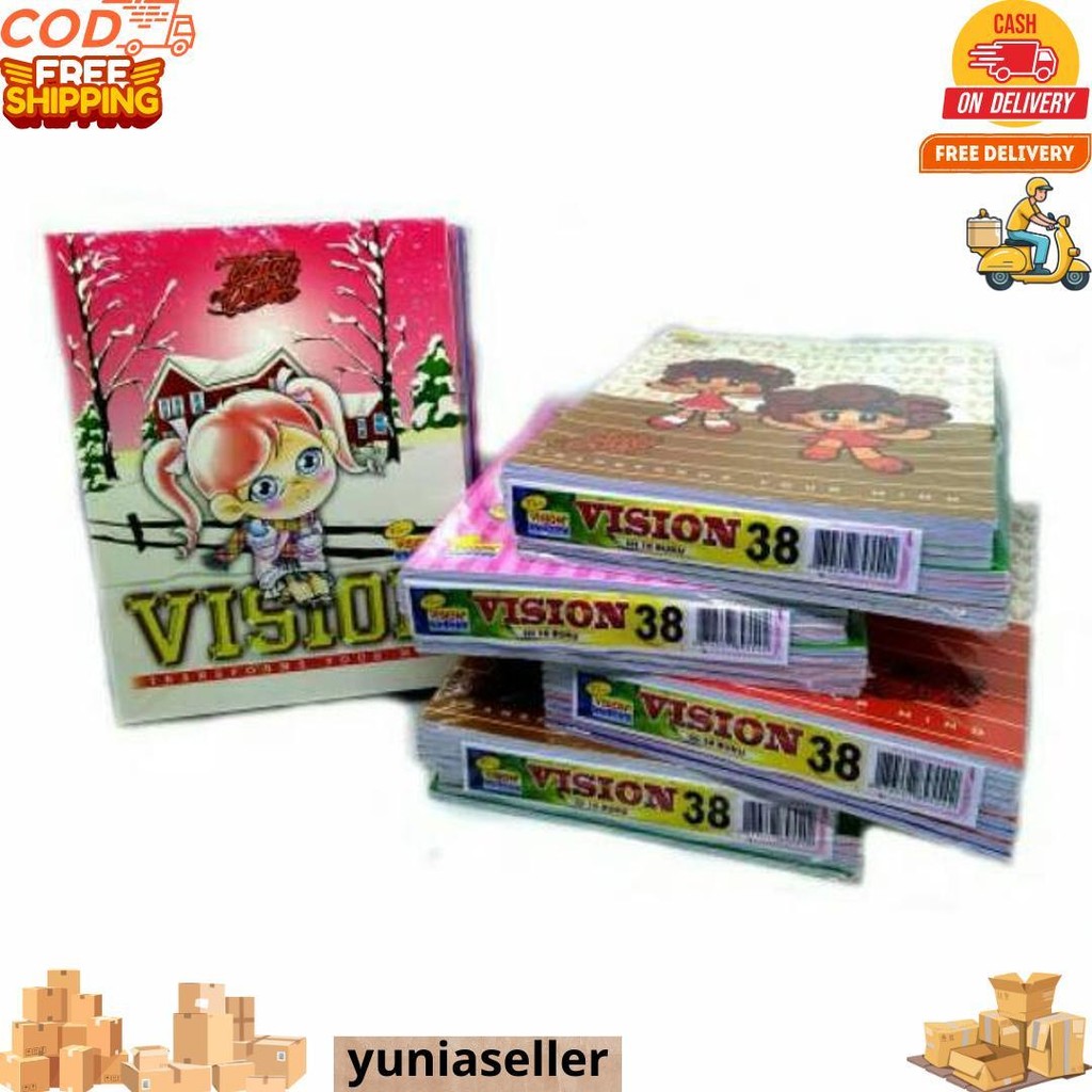 

Buku Tulis Vision 38/10 D Cod