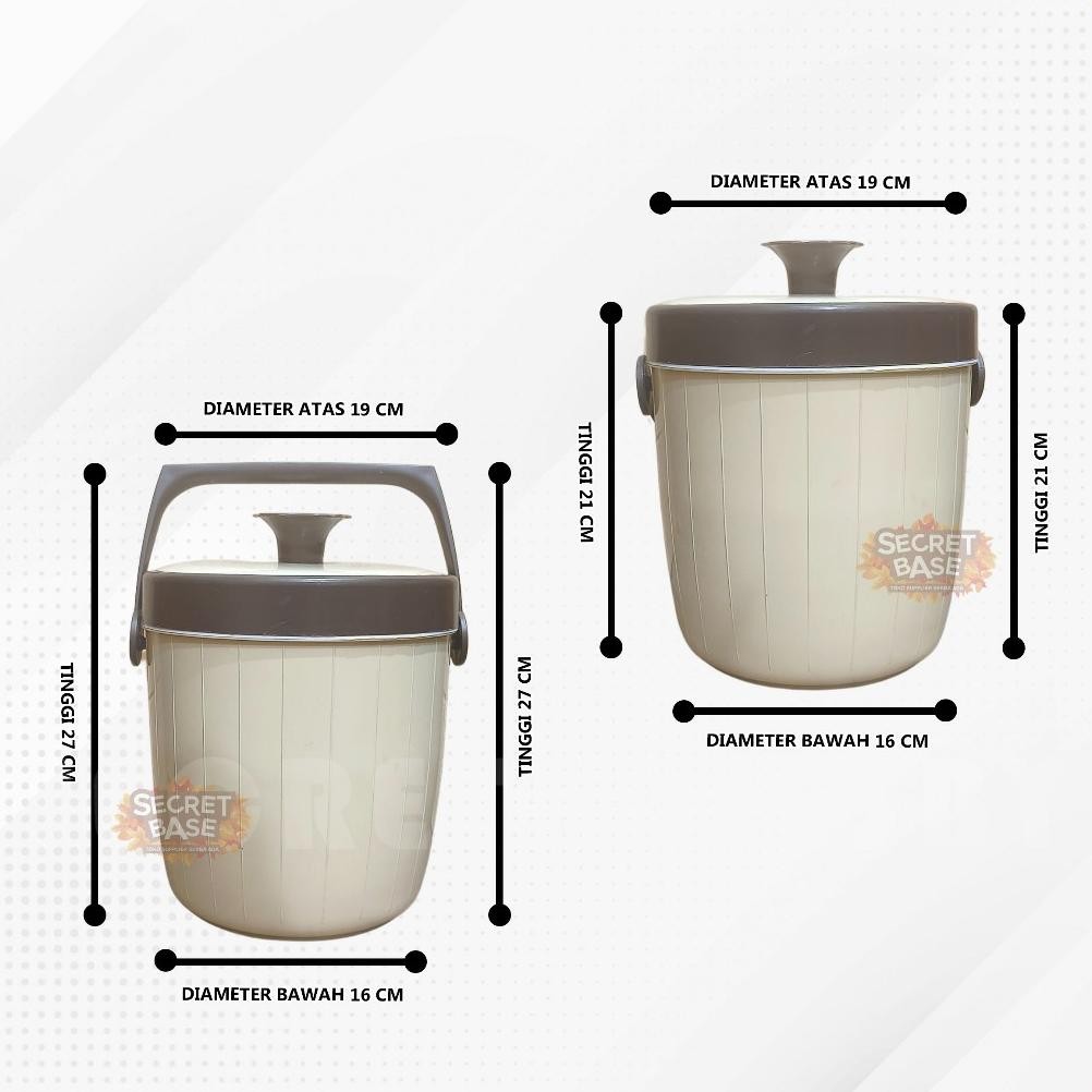 Termos Nasi - Termos Es / Rice Bucket / Ice Bucket 6L 8L 17L 30 Liter / Tempat Nasi (2) Cek Dulu