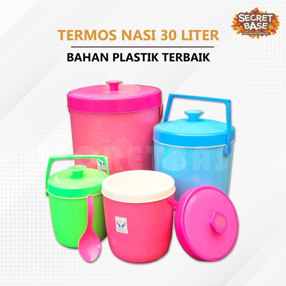 Termos Nasi - Termos Es / Rice Bucket / Ice Bucket 6L 8L 17L 30 Liter / Tempat Nasi (2) Stock