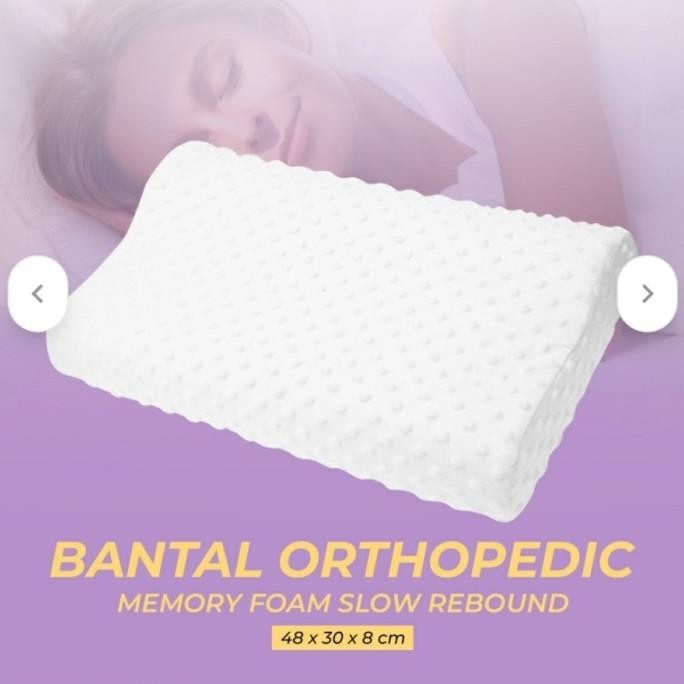 Bantal Orthopedic Memory Foam Slow Rebound