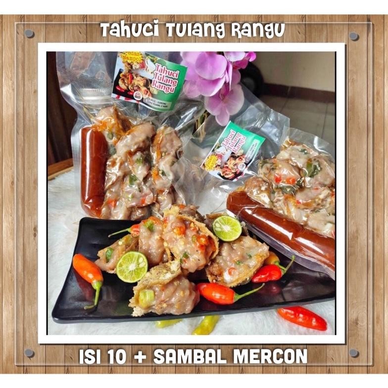 

Premium Tahuci ( Tahu Aci ) Tulang Rangu Isi 10 + Sambal Berkualitas