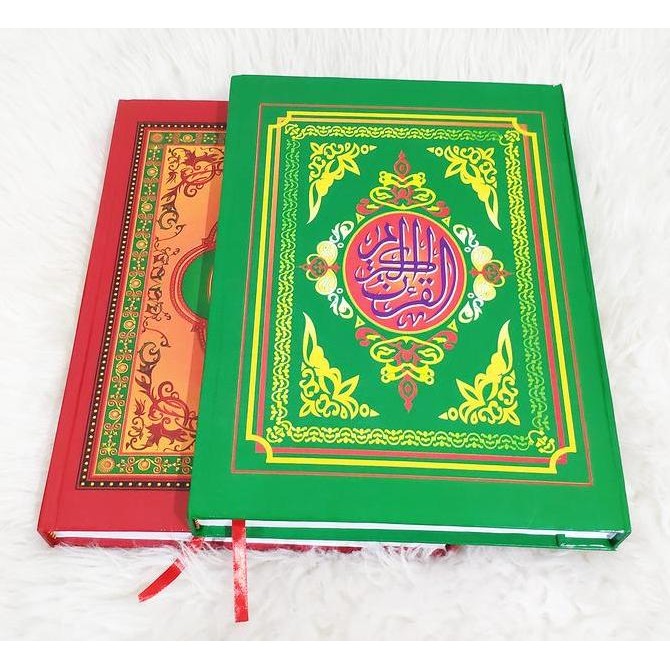 Alquran SUPER HVS Ukuran Besar A4 Tulisan Jelas dan Besar murah