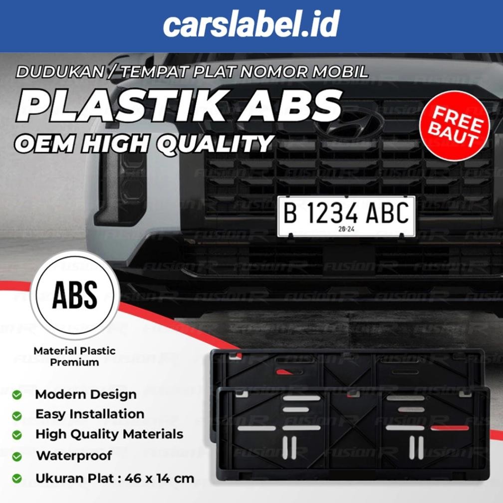 Tatakan Plat Nomor Mobil Toyota Frame Plat Nomor Tempat Dudukan Plat No Mobil Cover Plat Nomor