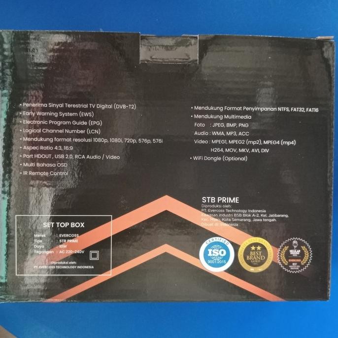 STB EVERCOOS MAX  DVB T2