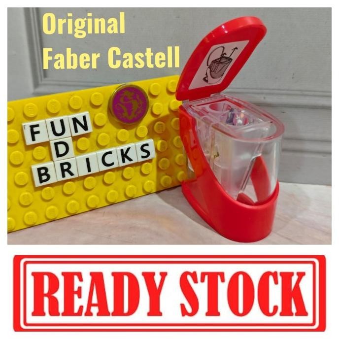 

Faber Castell Sharpener 2 lubang Rautan pensil serutan pensil