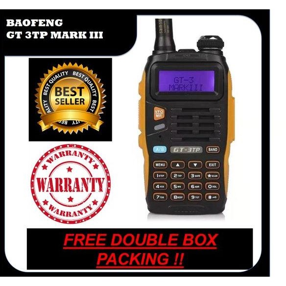 ready HT Baofeng GT 3 TP Mark III Dual Band - Toko HT Baofeng GT3TP Mark 3 VHF UHF - GT-3TP mark iii