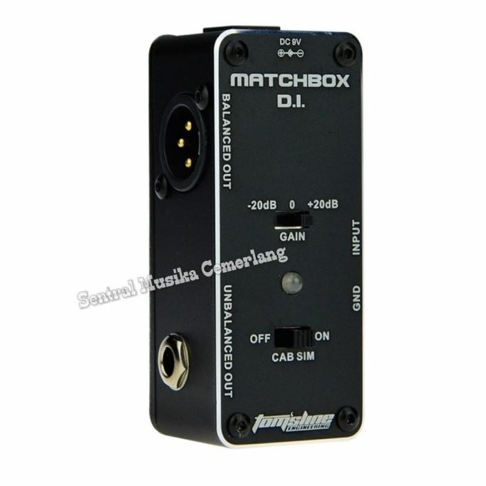 Cabinet Simulator Pedal Tomsline Amx-3 Matchbox Di Direct Box Cab Sim