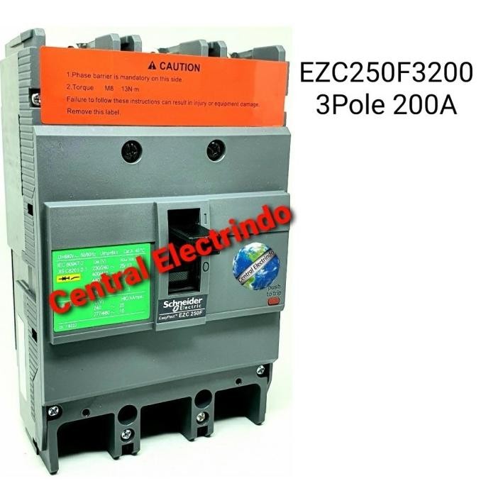 MCCB Schneider EZC250F 200A