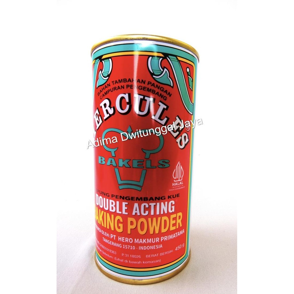 

New Hercules Baking powder / Pengembang Kue 450gr