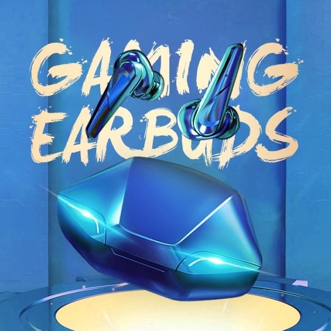 Original Earphone TWS Bluetooth Gaming Headset VG01 No Delay Gamer Full Bass