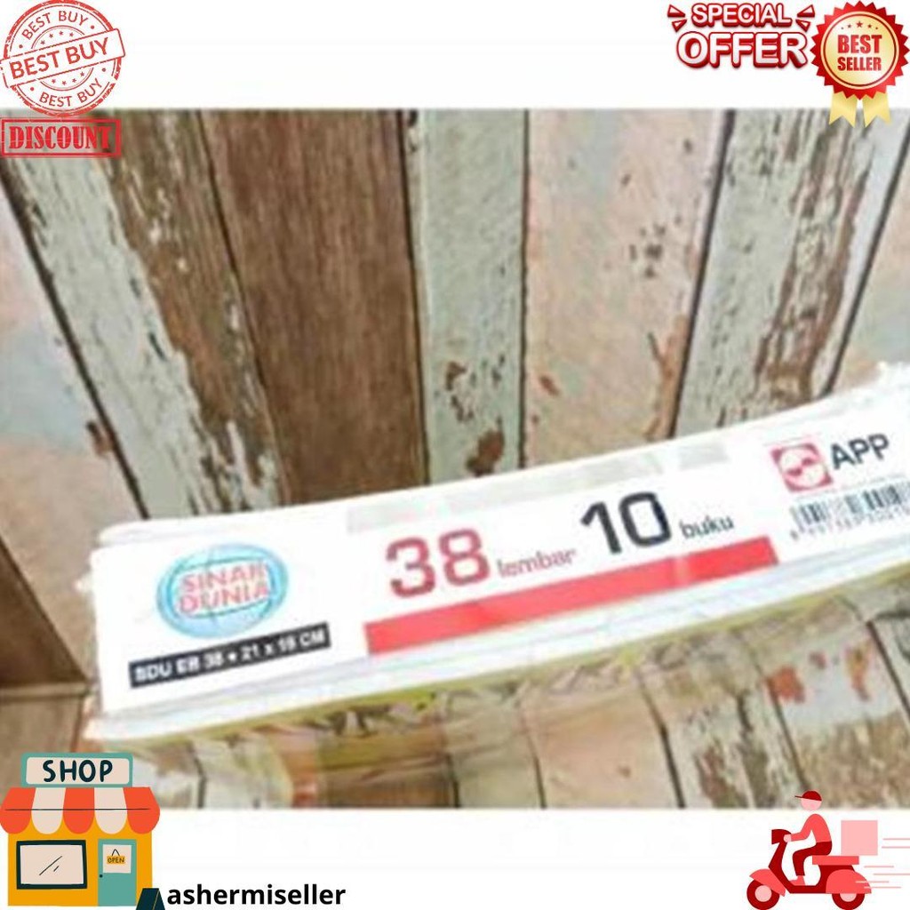 

Buku Tulis Sidu 38 (10Pcs) Sin Ar Dunia D Promo Puncak