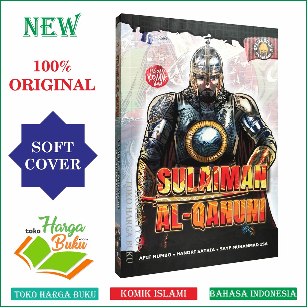 Foto Komik Sulaiman Al-Qanuni Qonuni Buku Anak Islam Serial Sultan Utsmani FULL COLOR Penerbit Salsabila