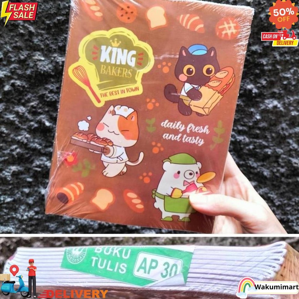 

[10Pcs] Buku Tulis Wetana 30 Lembar/ Buku Tulis Murah/ Buku Tipis D Sale