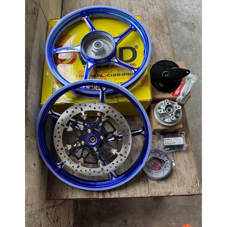 Velg VND velek pelek vnd jupiter yamaha pnp cb gl mp tiger warna biru hitam orange ungu