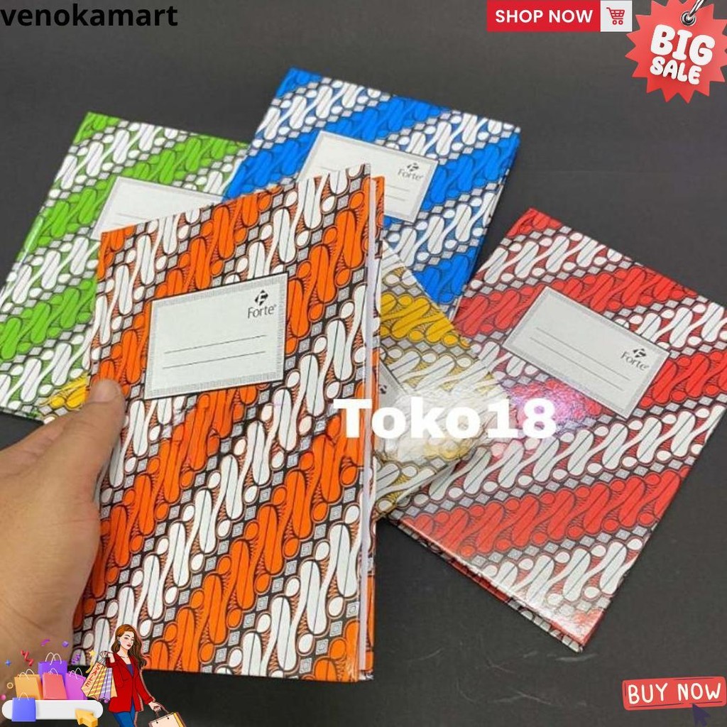 

1 Pak Buku Hard Cover Quarto Paperline 100 Lembar(Isi 5 Buku) D Gratis Ongkir