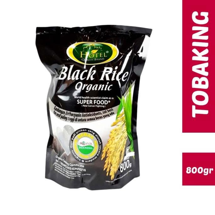 

Baru Beras HOTEL Hitam Organik 800gram Black Rice Organic