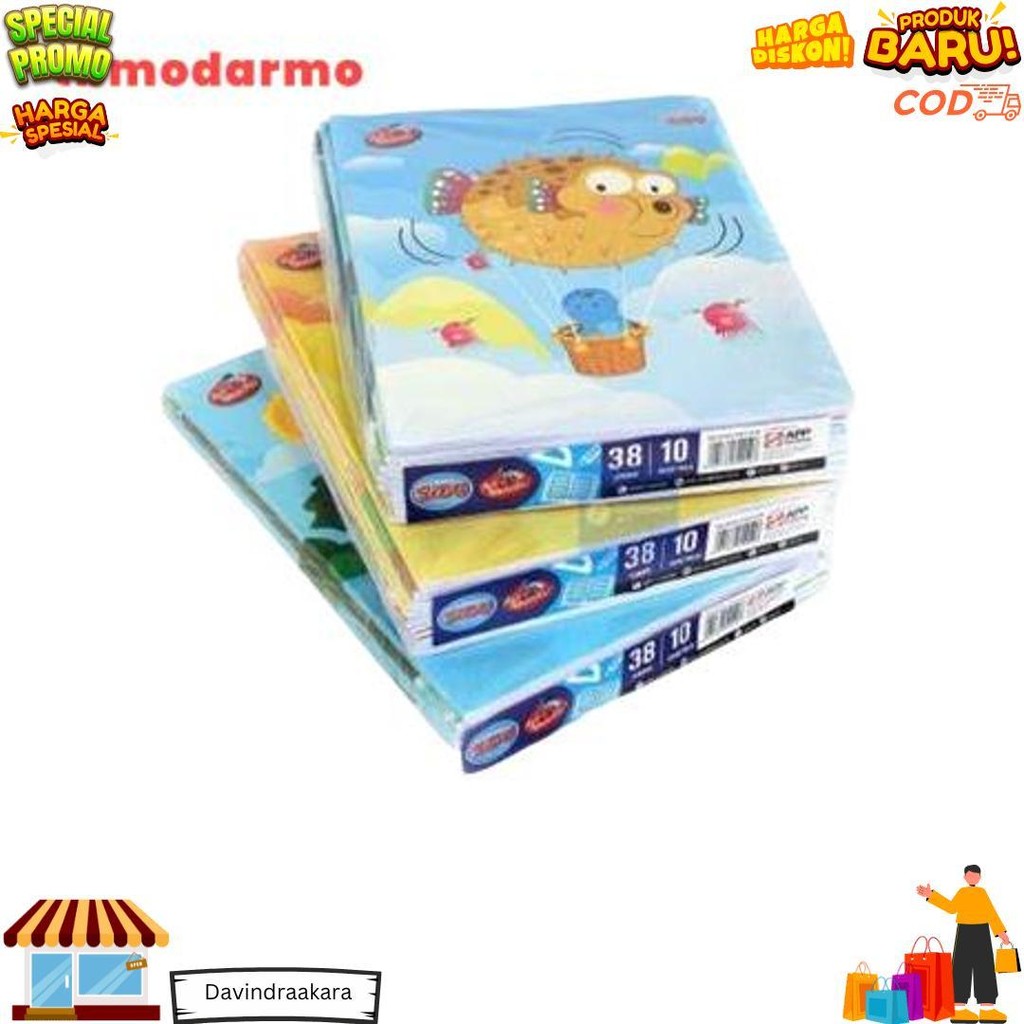

Tbmo Buku Tulis Sidu Eb 38 Lbr / Buku Tulis Sinar Dunia 38 Lembar 1 Pack Isi 10Pcs (Pp) D Best Seller