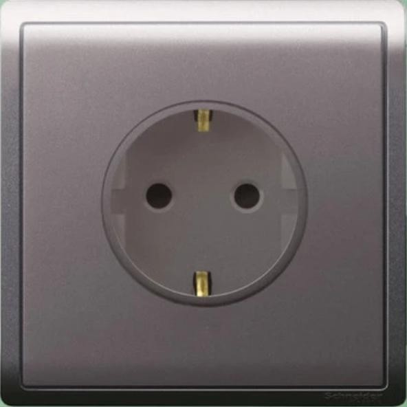 Spesial Pieno Stop Kontak Schneider, Silver