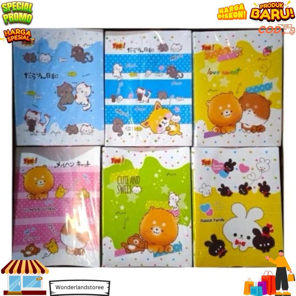 

Buku Tulis You Kiky 38 Halaman (10Pcs) || Buku Tulis Murah You Kiky 38 Halaman 1 Pack Isi 10 Buku D Promo 4.4