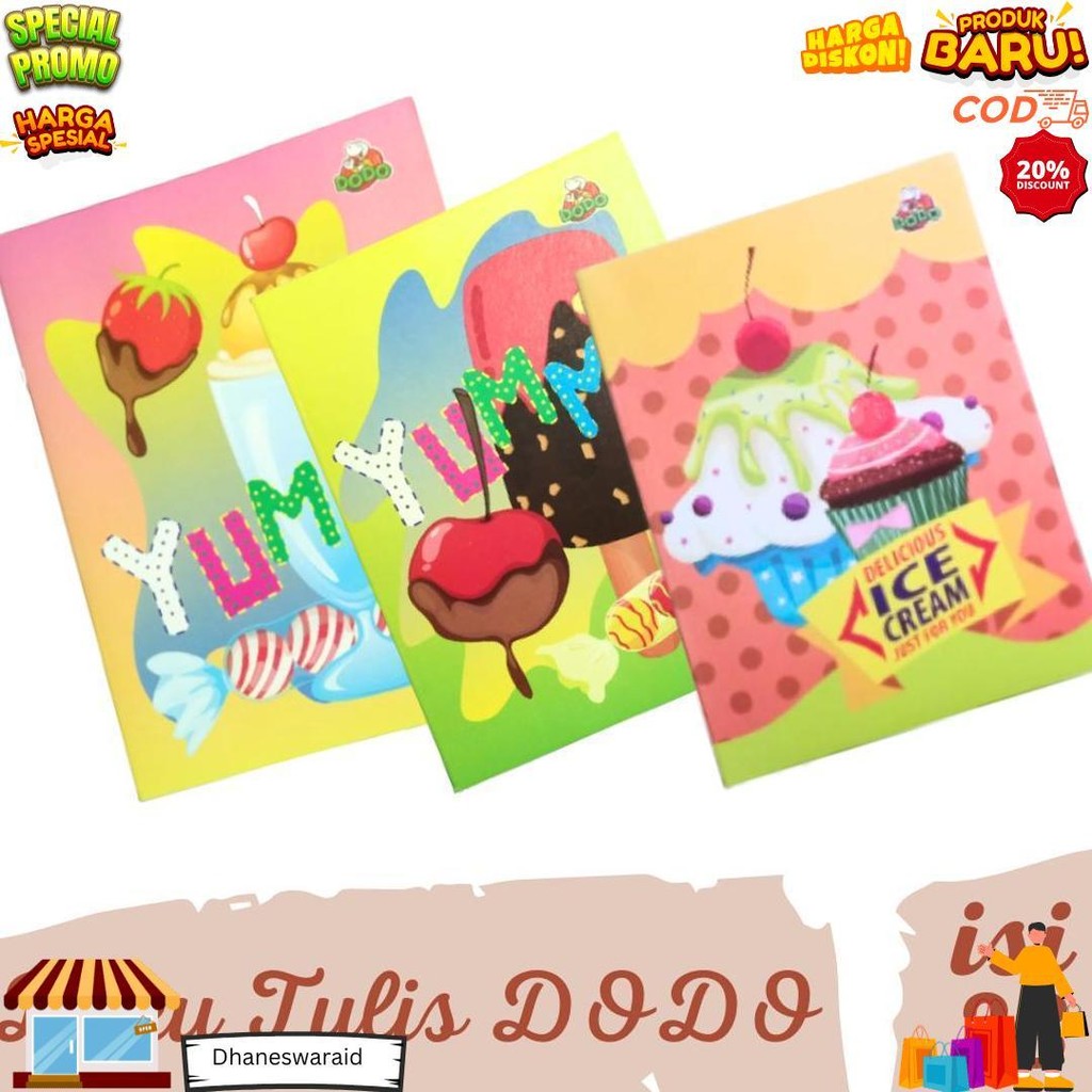 

Buku Tulis Dodo 38 Lembar (Isi 10 Buku) D Promo Puncak