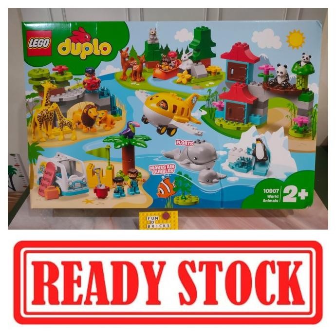 LEGO 10907 DUPLO World Animals Kebun Binatang Zoo