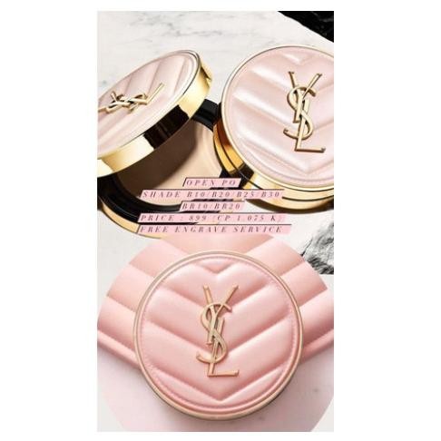 YSL Touch Eclat Glow-Pact Cushion Case Pink