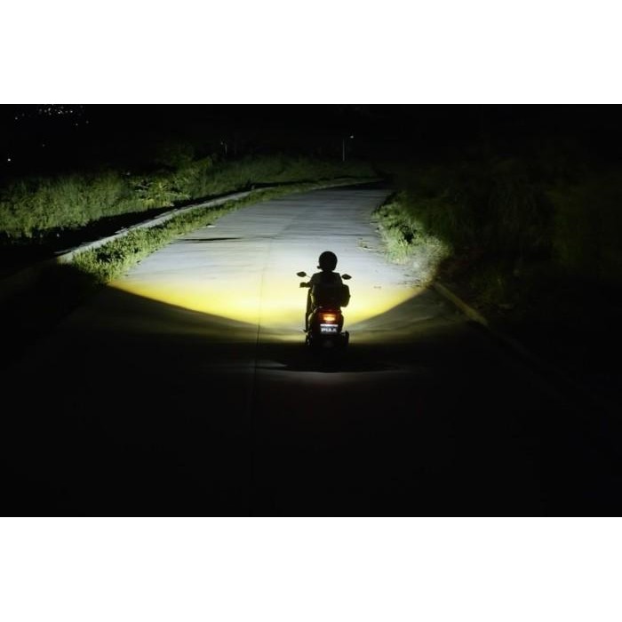 Piaa 220R Dual Color Beam Compact Led Driving Lamp 6000K / 2500K - Lampu Tembak Sorot Motor Mobil Or