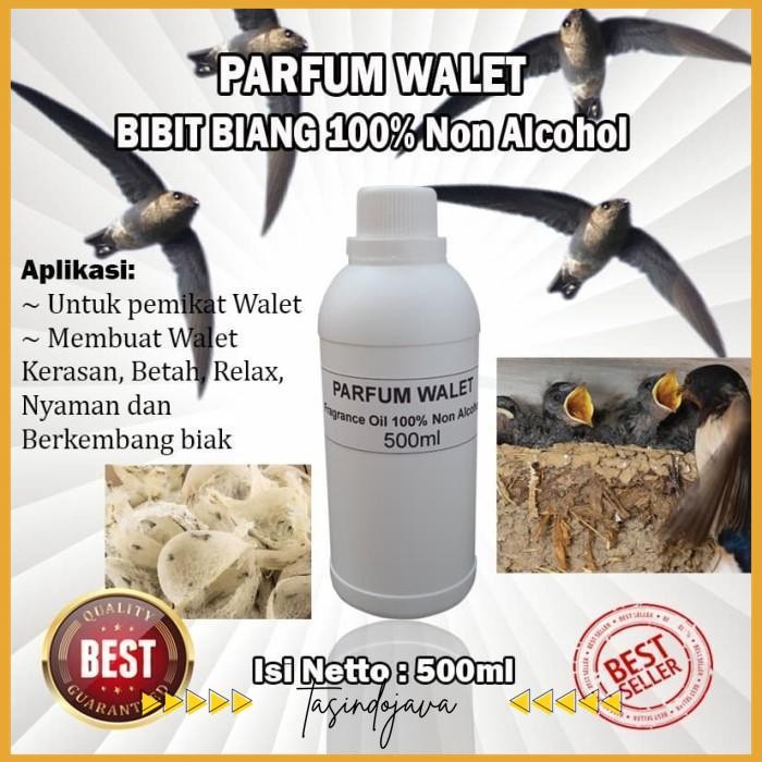 BIANG BIBIT PARFUM PEMIKAT WALET / AROMA BURUNG WALET / BURUNG WALET KUALITAS TERBAIK