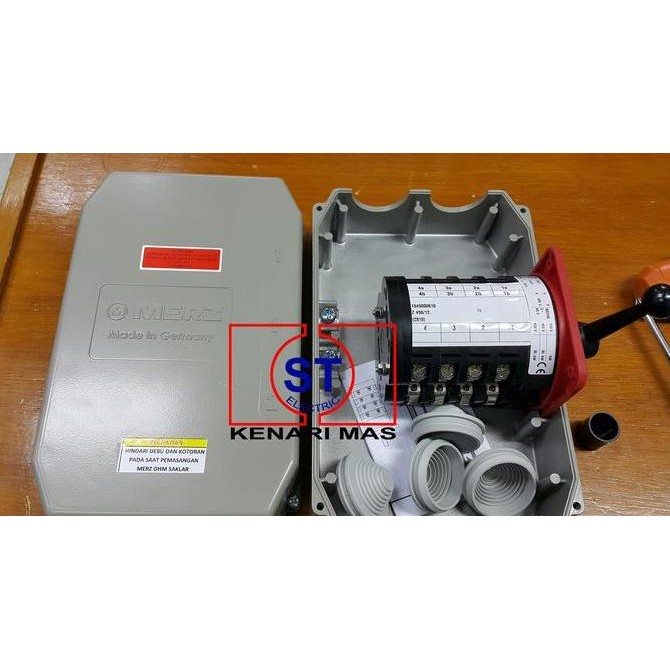 Spesial Cos / Gz / Ohm Saklar Merz 4 Pole 100 Amper Made In German