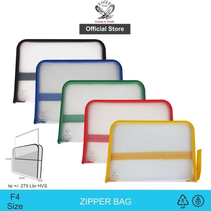 

tersedia eagle files zipper bag f4 w/ nett e 342 + bubble wrap