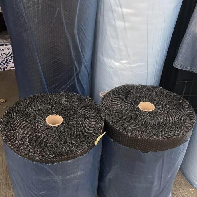 

tersedia bubble wrap hitam 62 cm x 50 meter / buble hitam