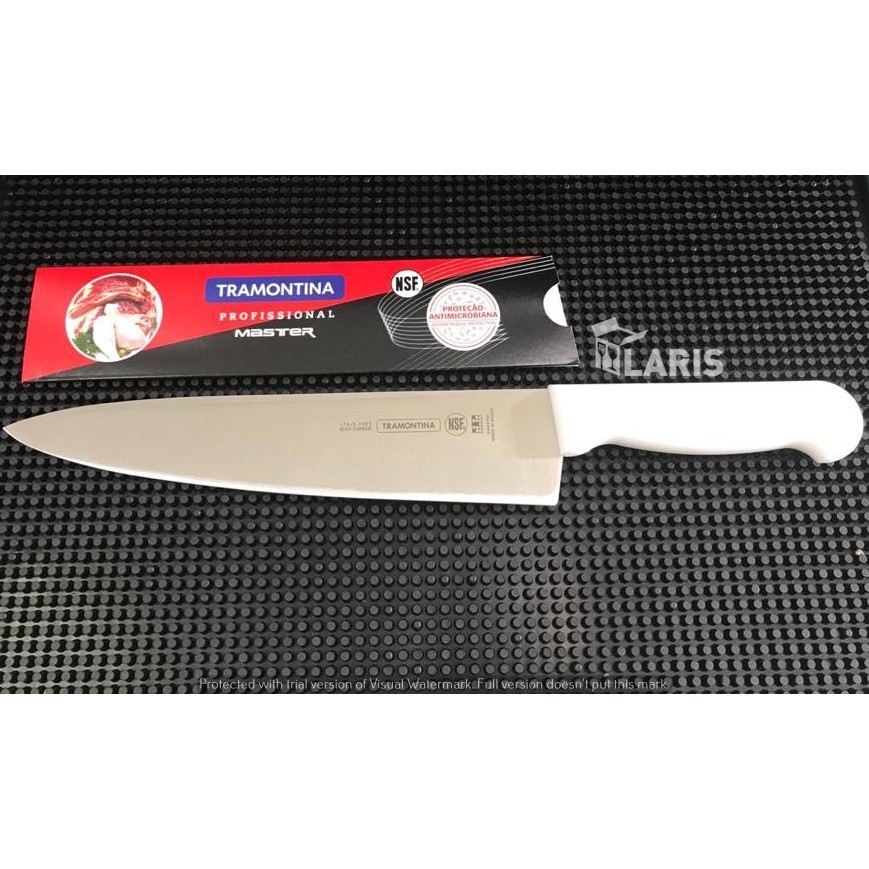 Tramontina Chef Knife 10 Inch Pisau Dapur Daging Profissional Meat Knife