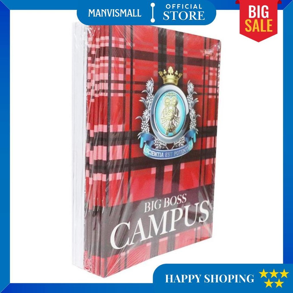 

Buku Tulis Boxy Big Boss 50 Lembar Random Cover - Jual (1 Pack = 10 Pcs) D Best Seller