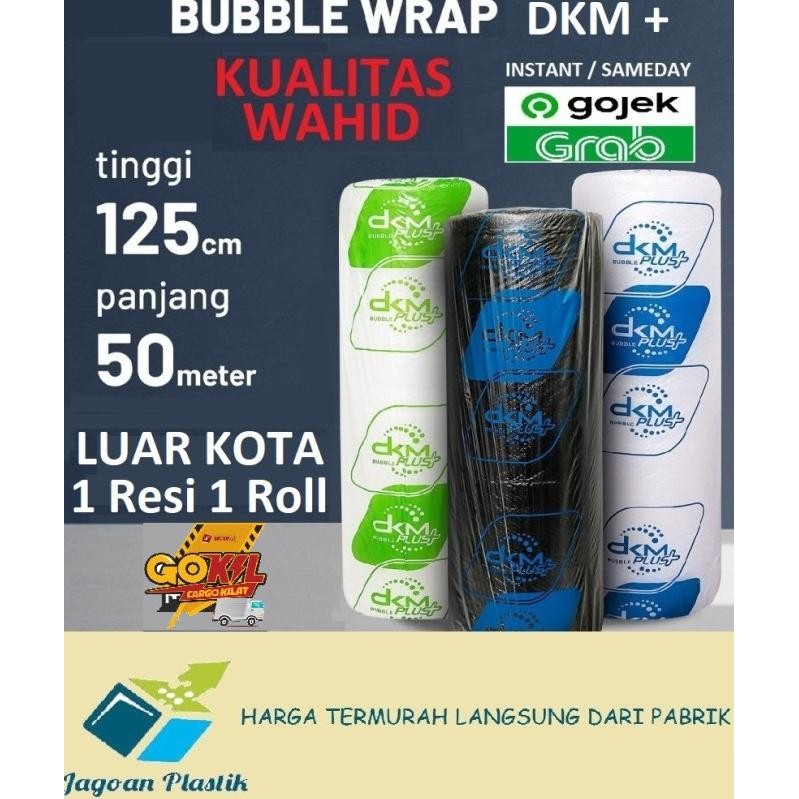 

tersedia bubble wrap / buble wrap premium ekonomis 125 cm x 50 m