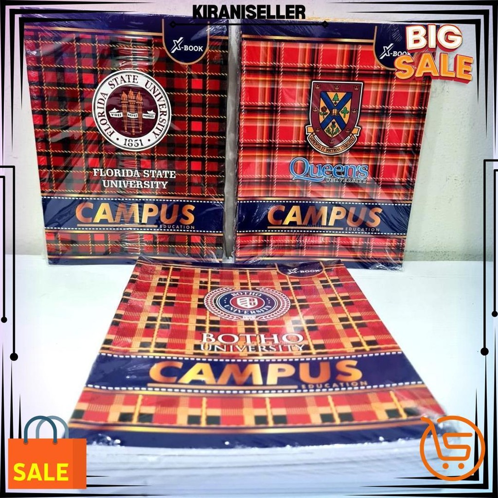

Buku Tulis 38 Lembar Campus Isi 10 Buku Random D Cod