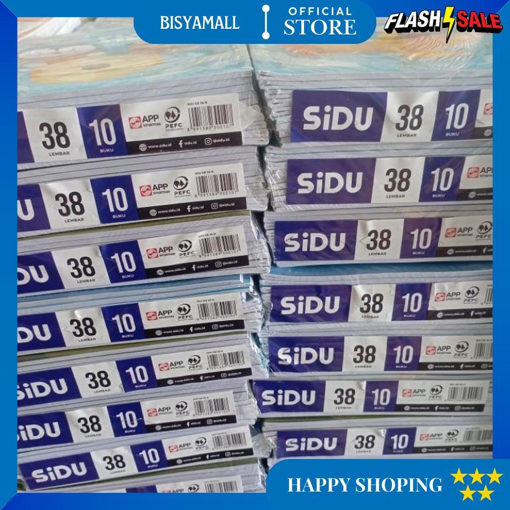 

Buku Tulis Sidu 38 Lembar D Promo Puncak