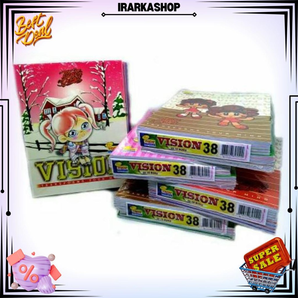 

Buku Tulis Vision 38/10 D Best Seller