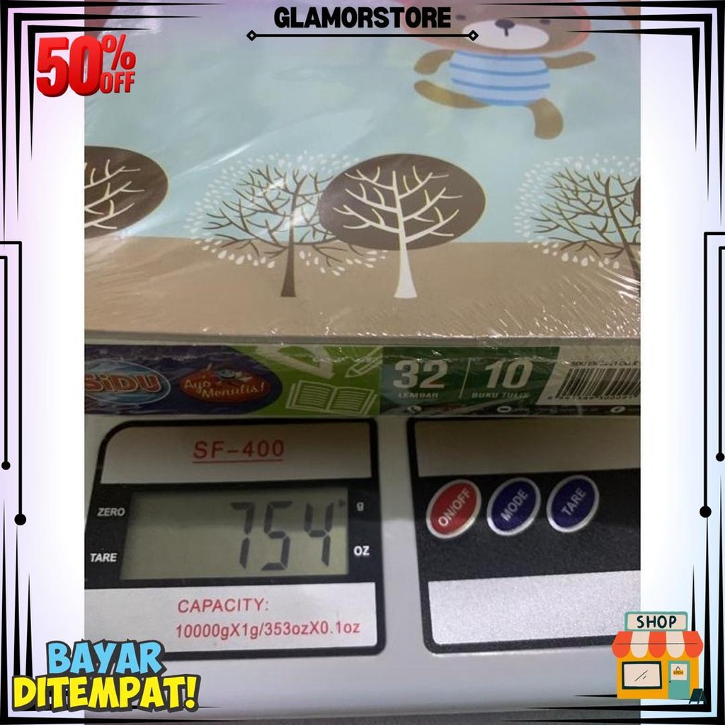 

(10Buku) Buku Tulis Sinar Dunia Sidu 32 Lembar D Termurah