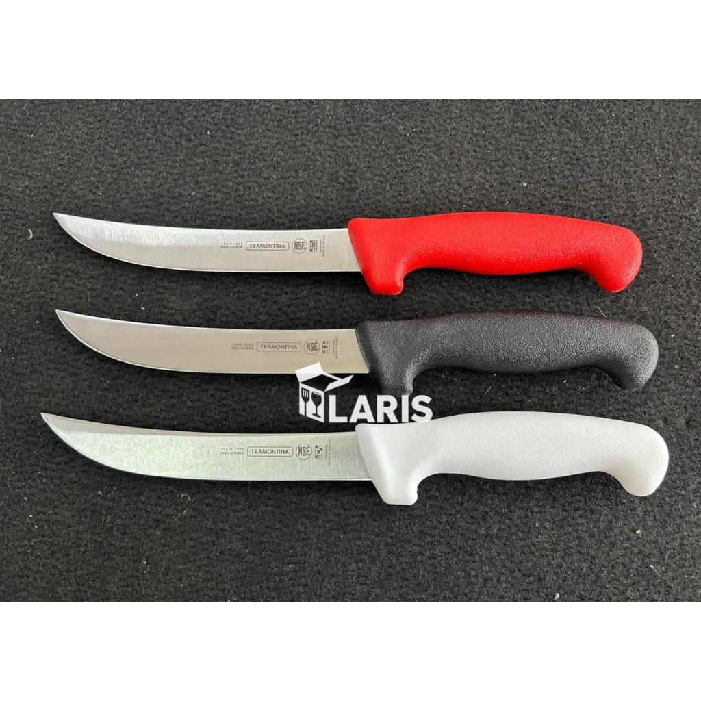 Pisau Boning Tramontina 6 Inch / Pisau Boning Lengkung Tulang 6" DIJAMIN ORIGINAL BRAZIL