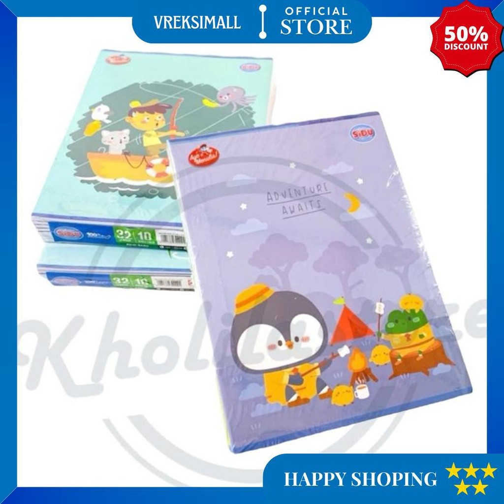 

Buku Tulis Sidu 32 Lembar Isi 10 Pcs D Termurah