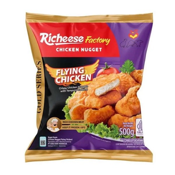 

RICHEESE CHICKEN NUGGET FLYING 500 GR
