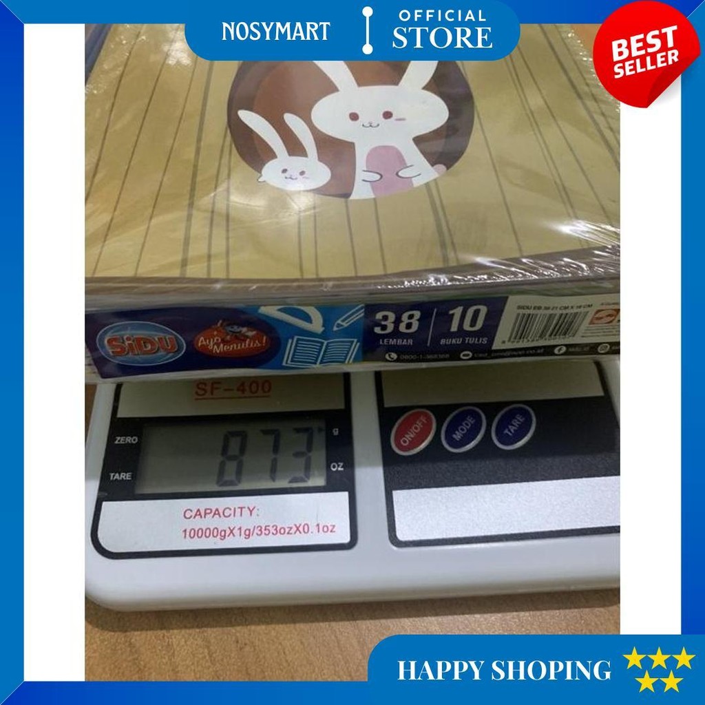 

(10Buku) Buku Tulis Sinar Dunia Sidu 38 Lembar D Best Seller