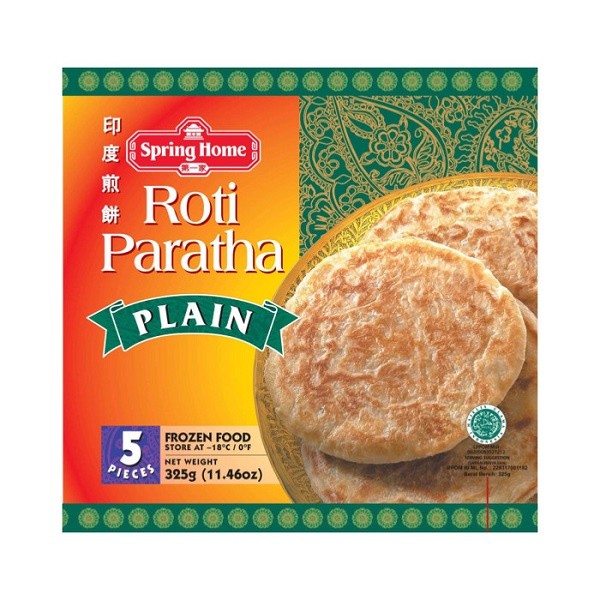 

TYJ ROTI PARATHA PLAIN 325 GR