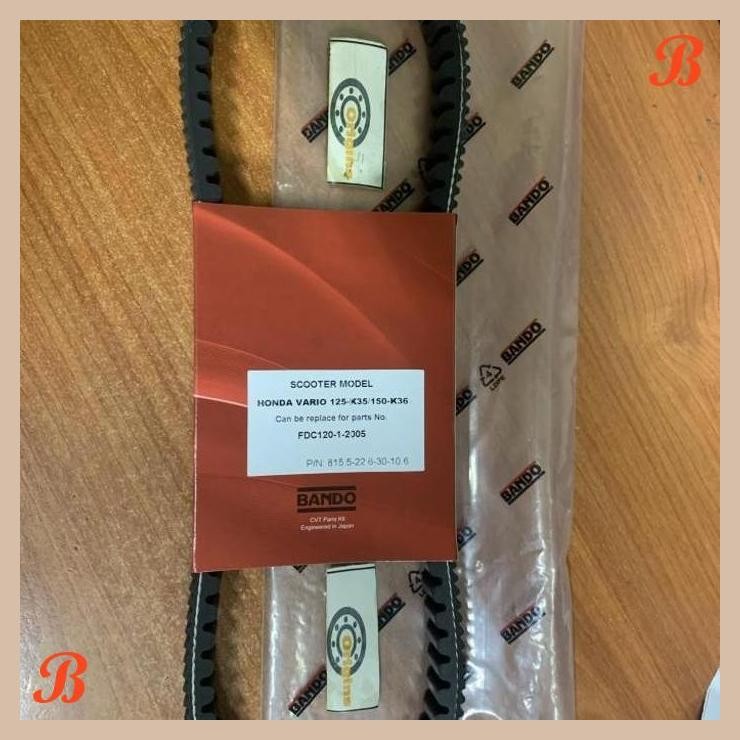 [ORG] V BELT VARIO 150 FI TALI KIPAS SCOOTER MATIC ASLI BANDO