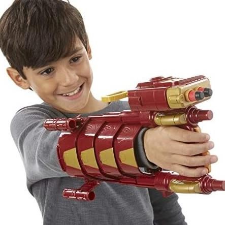 ORIGINAL NERF Iron Man Blaster HASBRO Repulsor Ironman