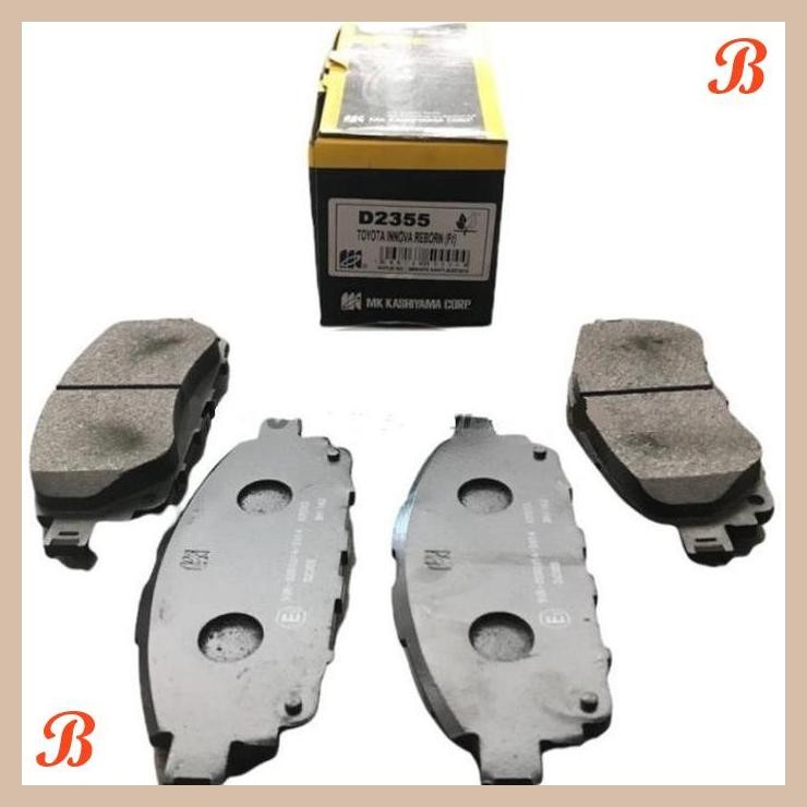 [SMM] MK KASHIYAMA KAMPAS REM DEPAN BRAKEPAD D2355 TOYOTA INNOVA REBORN