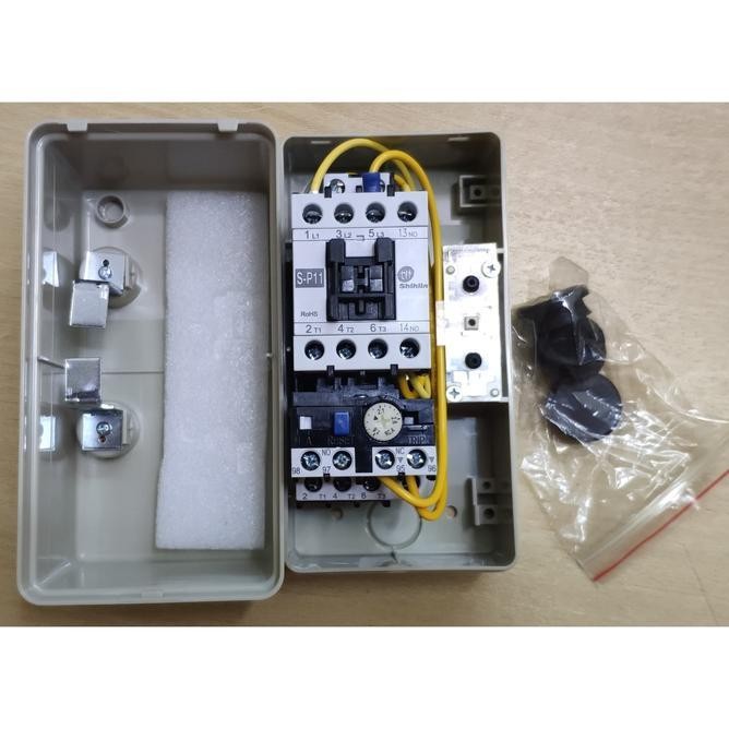 Dol Starter/Magnetic Switch/ Motor Starter Shihlin Ms-P11Pbe 220V/380V