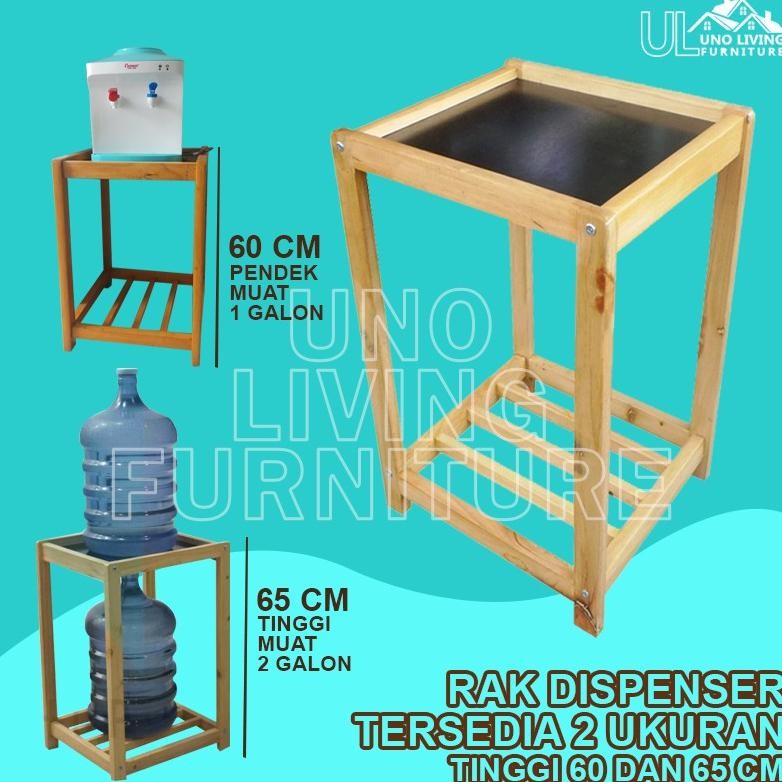 Rak Dispenser/ Tempat Dispenser/ Tempat Galon/ Rak Dispenser Kayu/ Rak Dispenser Minimalis Murah