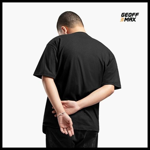 Geoff Max - Heavyweight 16S (Power16) - Based Zerostink Ss 16 Black Baju Kaos Pria Wanita Tshirt Uni